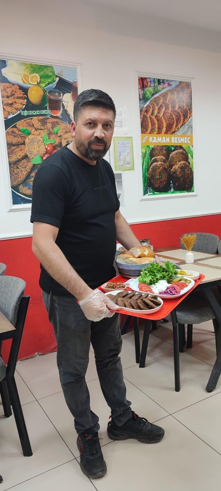 Kaman besmeç köftesi